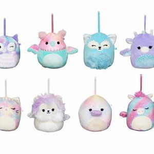Holiday Christmas Collection Squishmallows Winter Fantasy Ornaments - 8 In Box